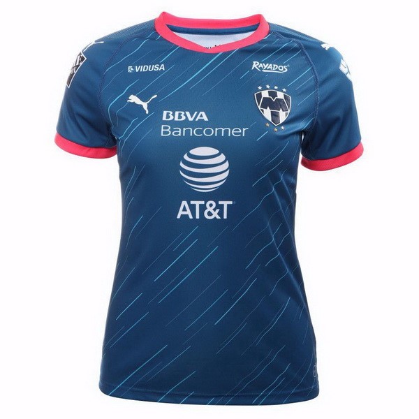 Trikot Monterrey Auswarts Damen 2018-19 Blau Fussballtrikots Günstig